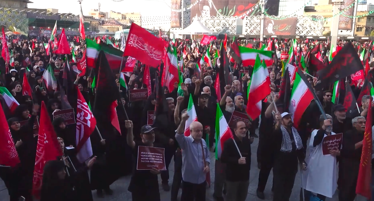 Arbaeen march in Tehran blends faith and political support amid renewed US-Iran fighting