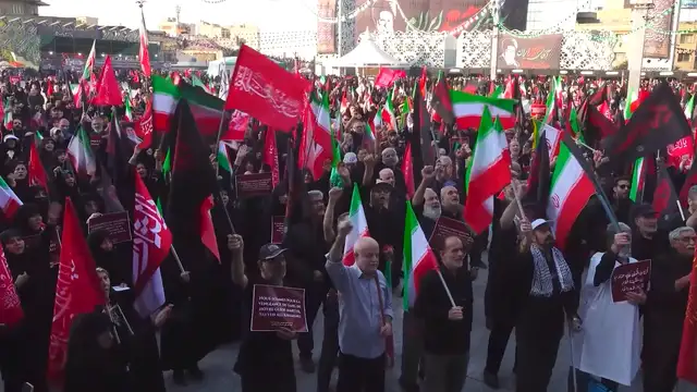 Arbaeen march in Tehran blends faith and political support amid renewed US-Iran fighting
