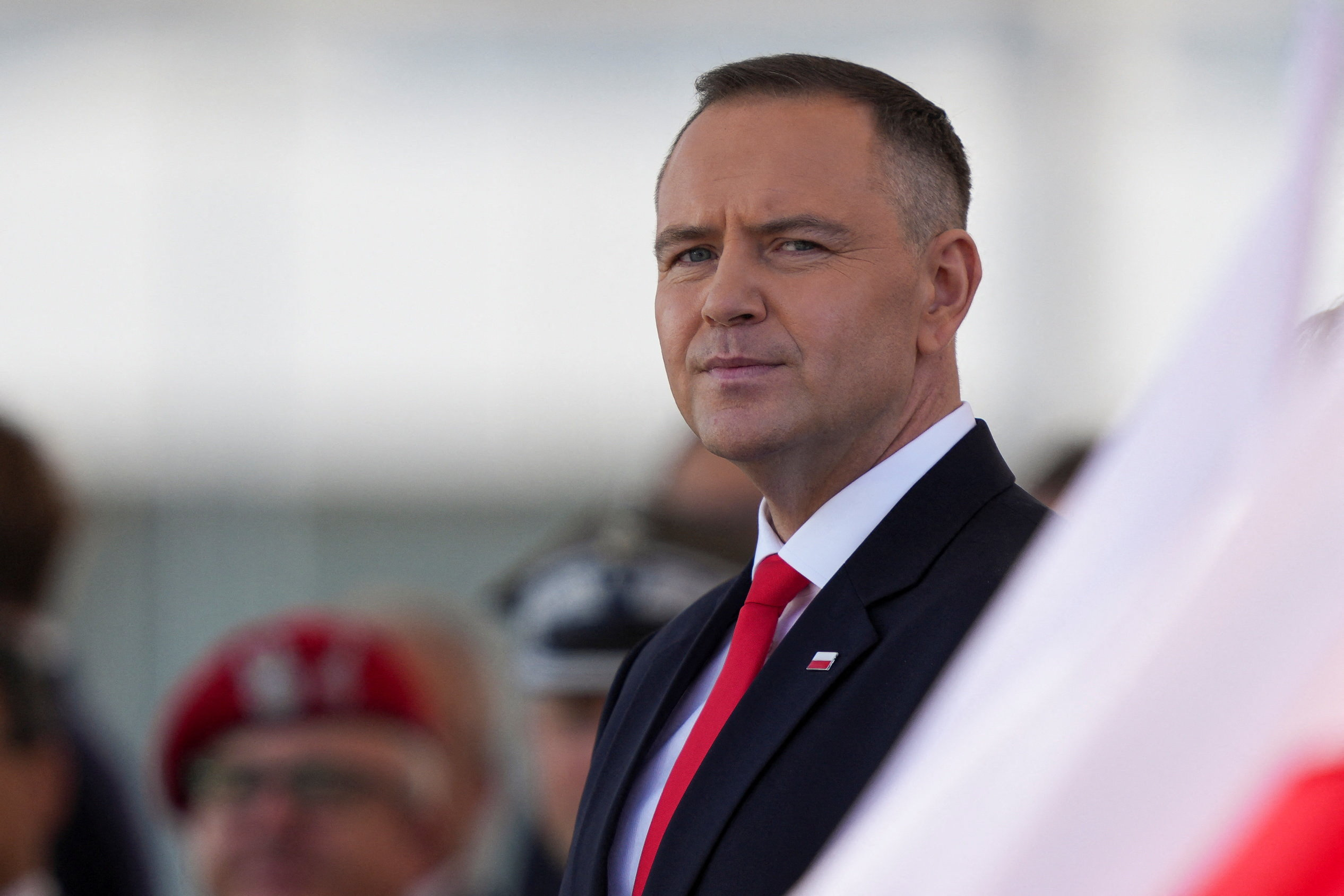 Karol Nawrocki sworn-in as the new president of Poland, in Warsaw