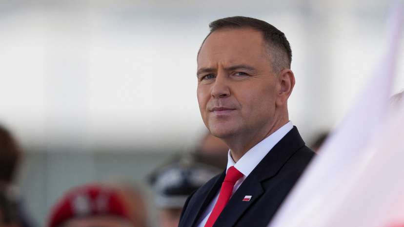 Karol Nawrocki sworn-in as the new president of Poland, in Warsaw