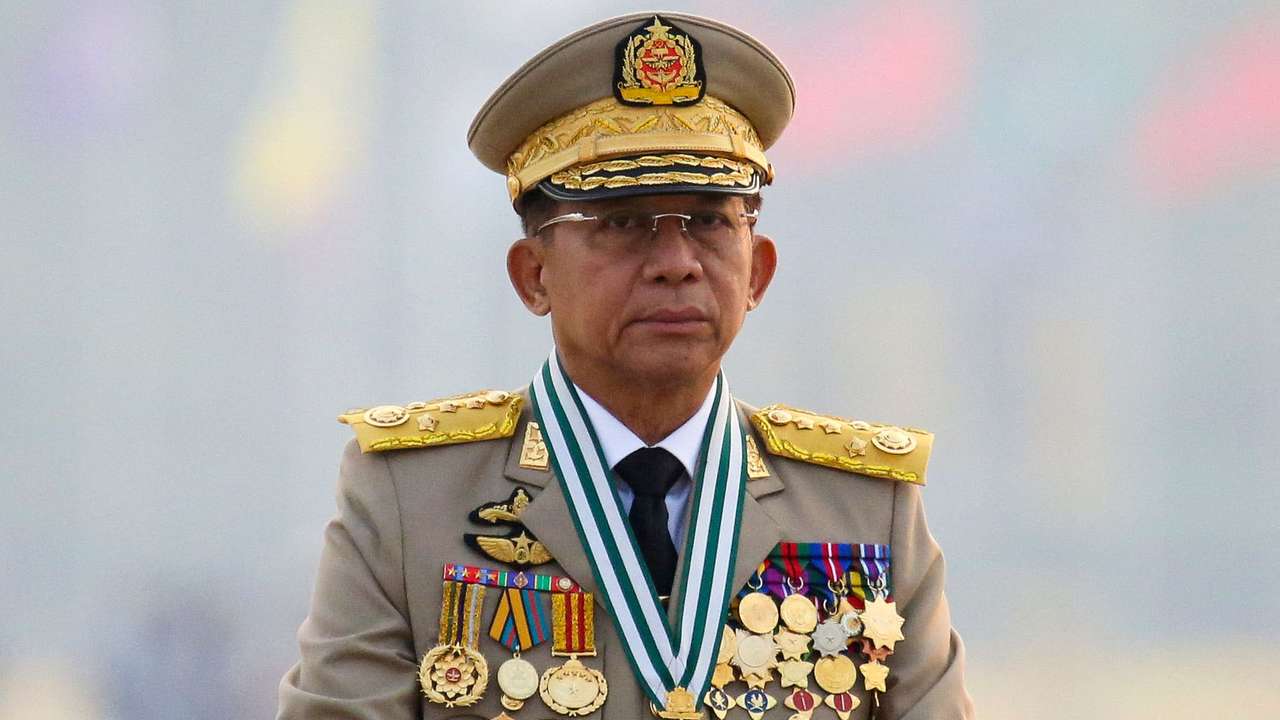 FILE PHOTO: Myanmar celebrates 76th anniversary of the founding of its national army