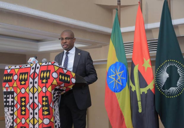 Miguel Bembe ambassodor of Angola to Ethiopia