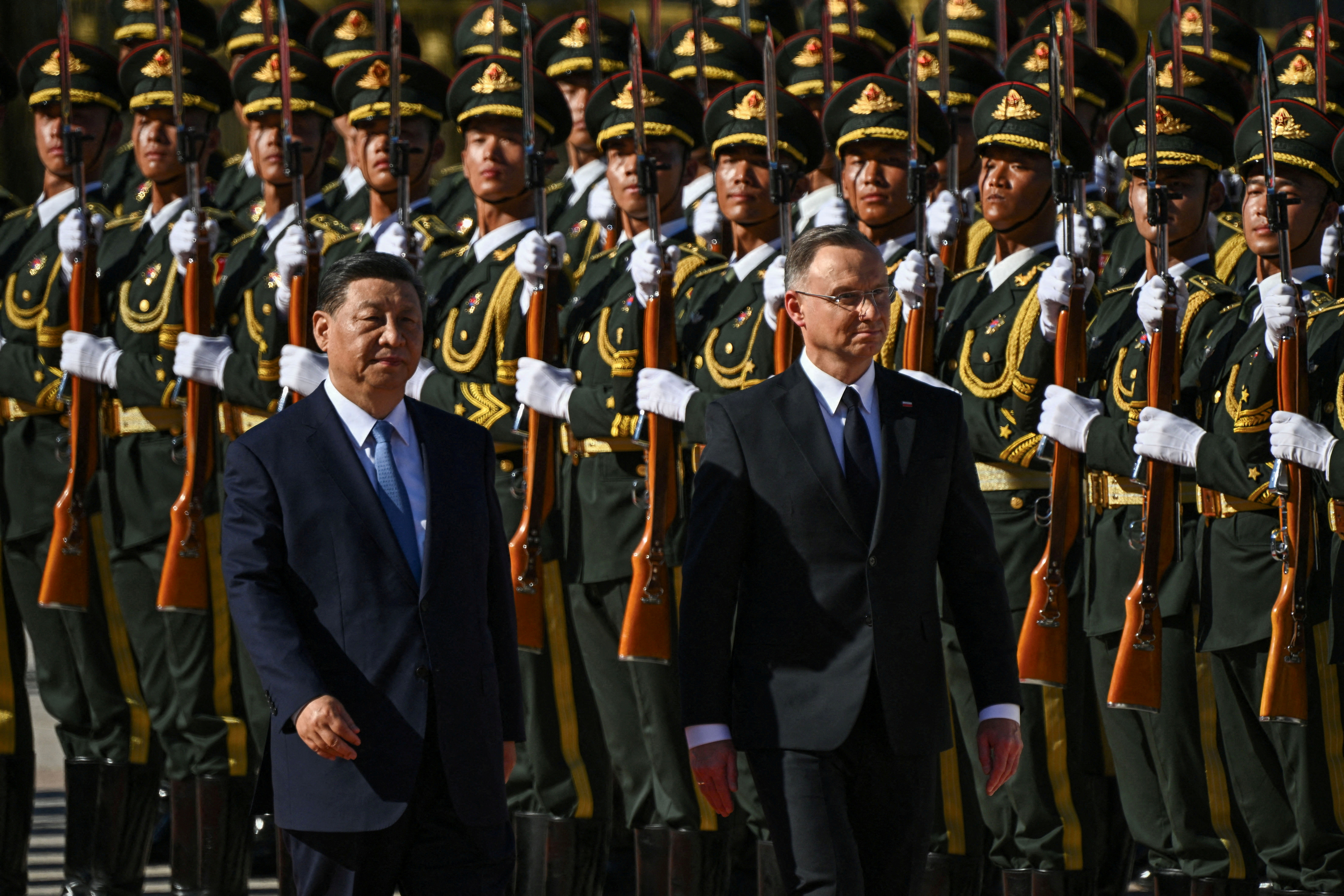 President of Poland Duda visits Beijing
