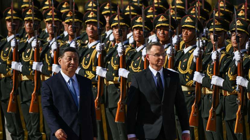 President of Poland Duda visits Beijing