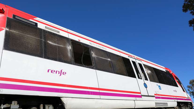 Train collides with crane in Spain's fourth rail crash in a week, several injured