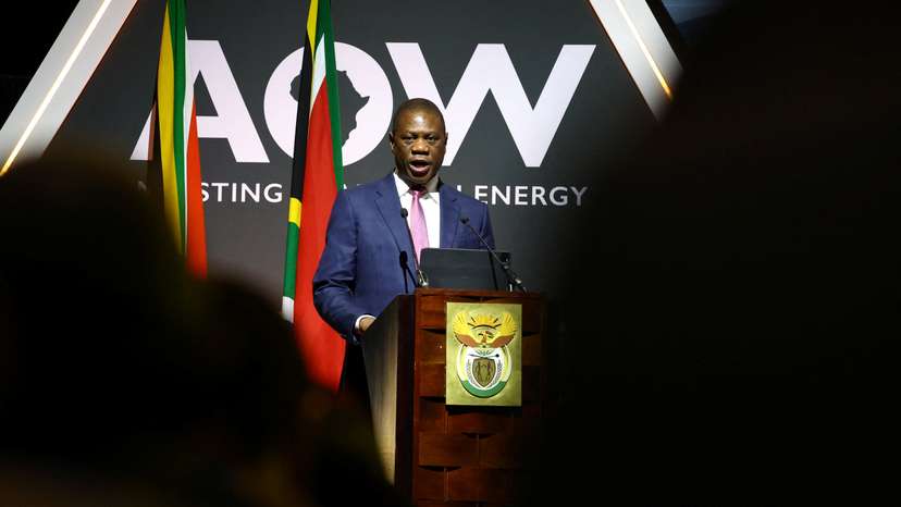 The opening day of Africa Oil Week and Green Energy Africa Summit in Cape Town