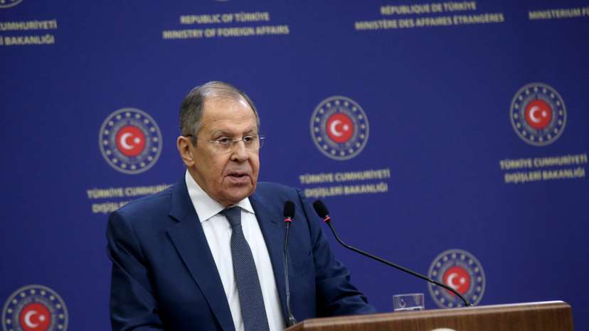 Russian FM Lavrov visits Turkey