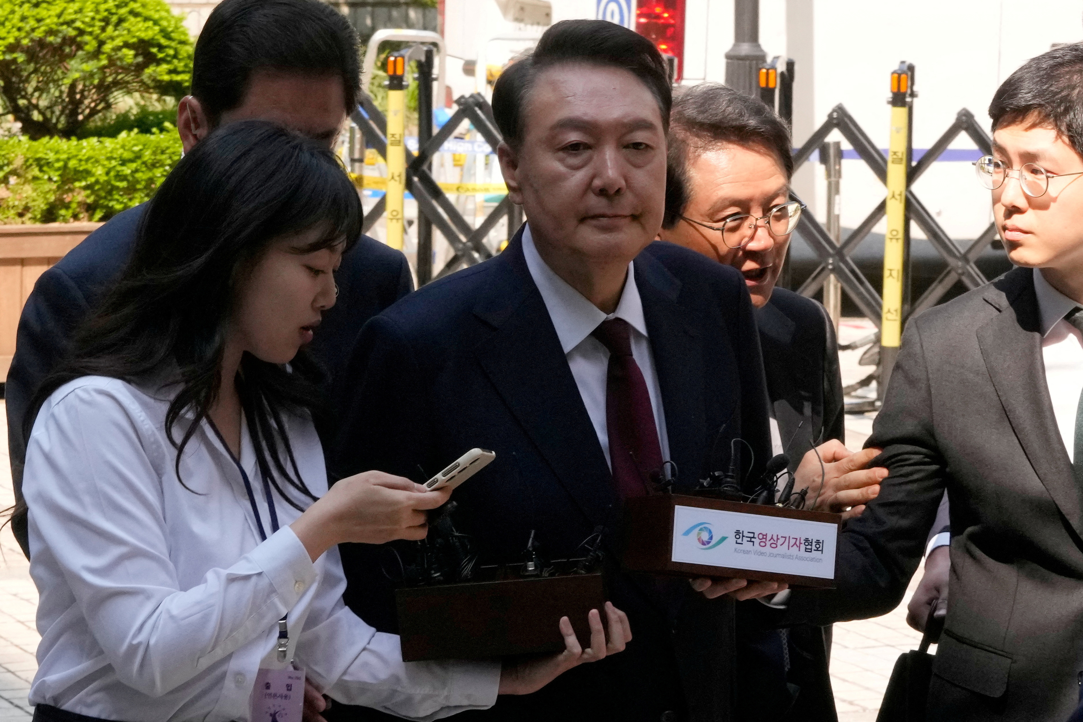 FILE PHOTO: South Korea's former President Yoon Suk Yeol's criminal trial