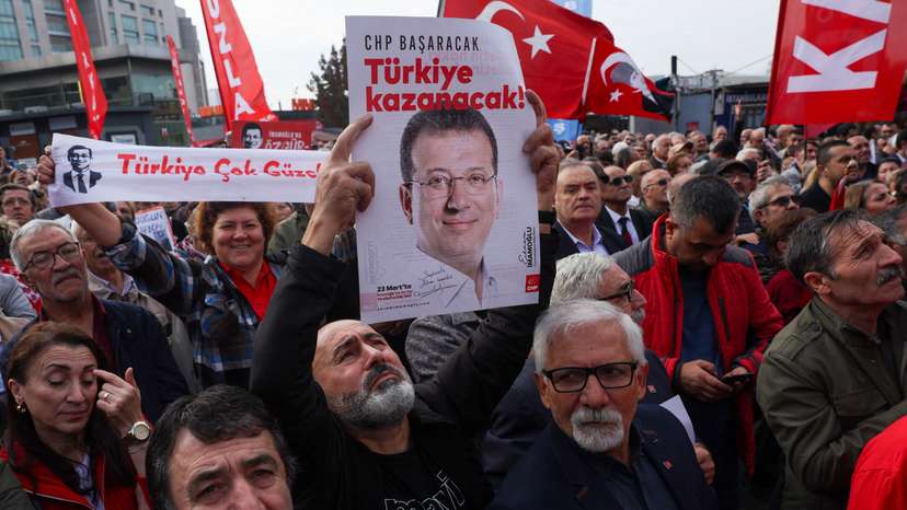 Jailed Istanbul Mayor Imamoglu gives testimony to judicial authorities in Istanbul