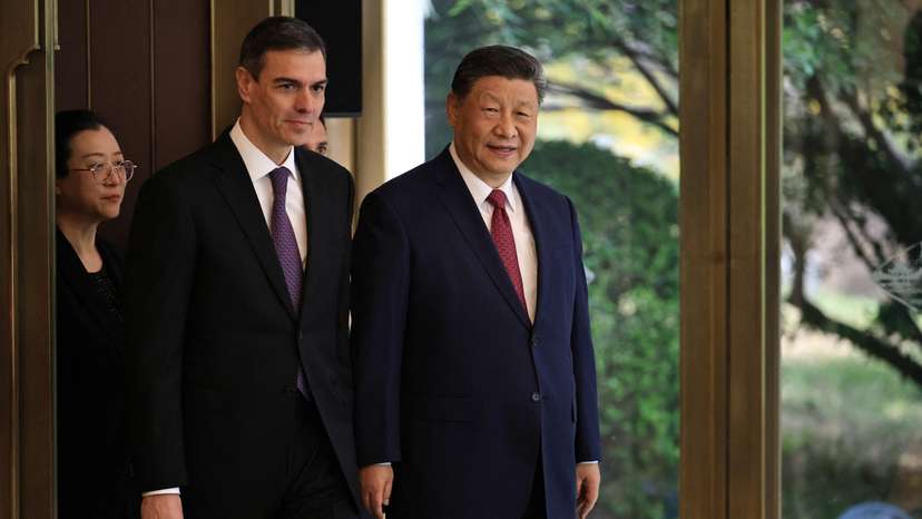 Spain’s Prime Minister Pedro Sanchez visits China