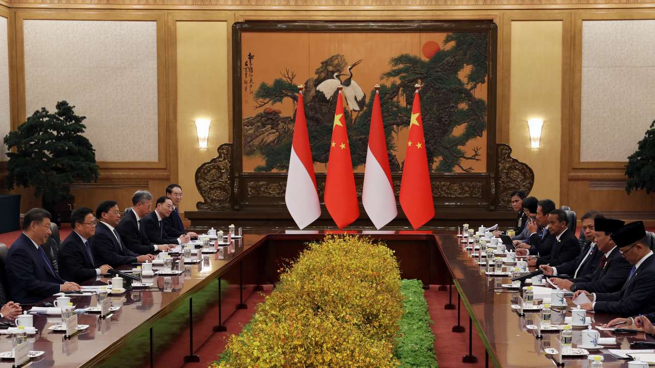 Indonesia's President Prabowo visits China