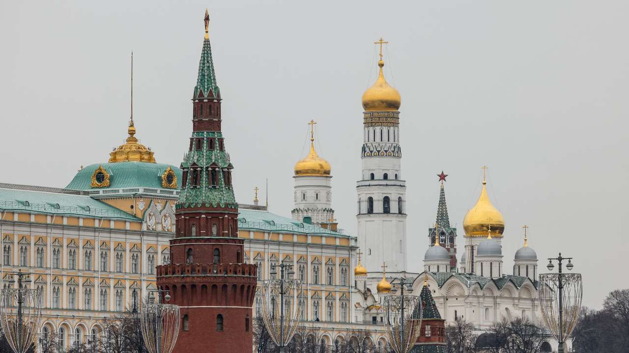 A view shows Moscow's Kremlin