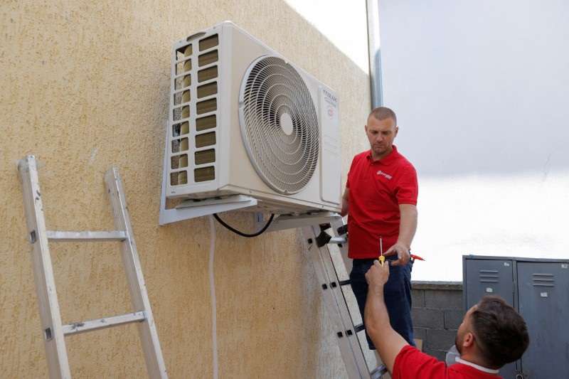 Heat wave in Kosovo, in Mitrovica