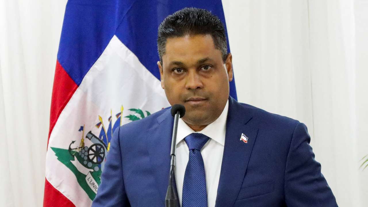 Laurent Saint-Cyr formally assumes presidency of Haiti's Transitional Council, in Port-au-Prince