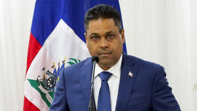 Laurent Saint-Cyr formally assumes presidency of Haiti's Transitional Council, in Port-au-Prince