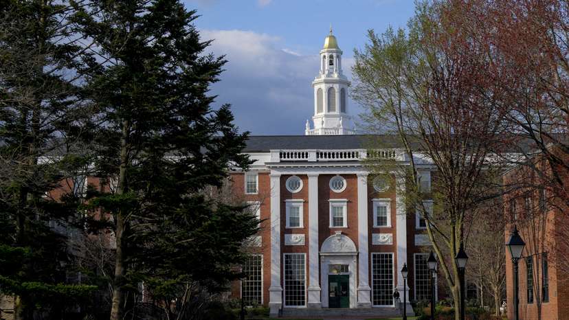 FILE PHOTO: Harvard's Business School campus is seen in Massachusetts
