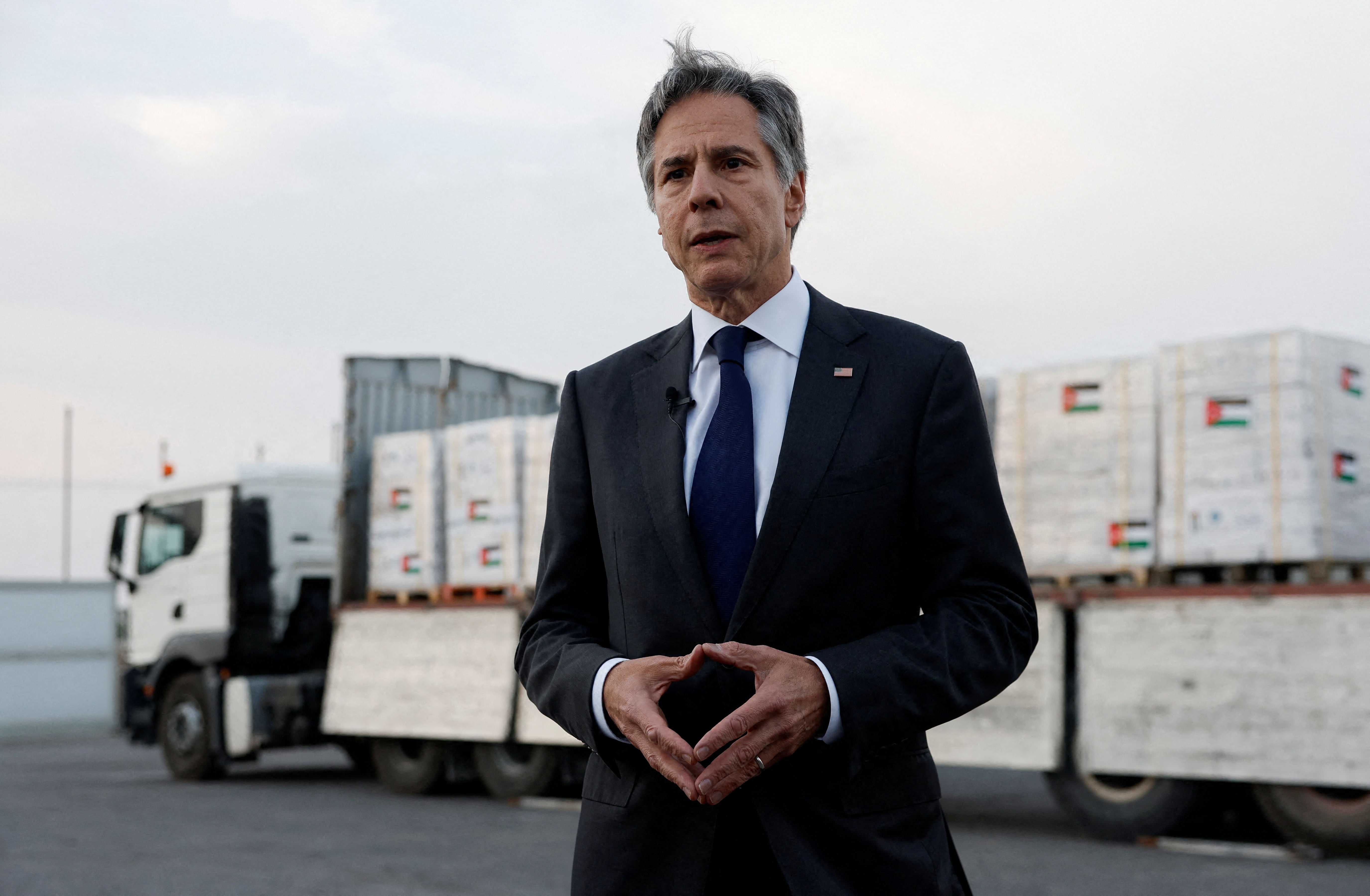 U.S. Secretary of State Antony Blinken visits Jordan