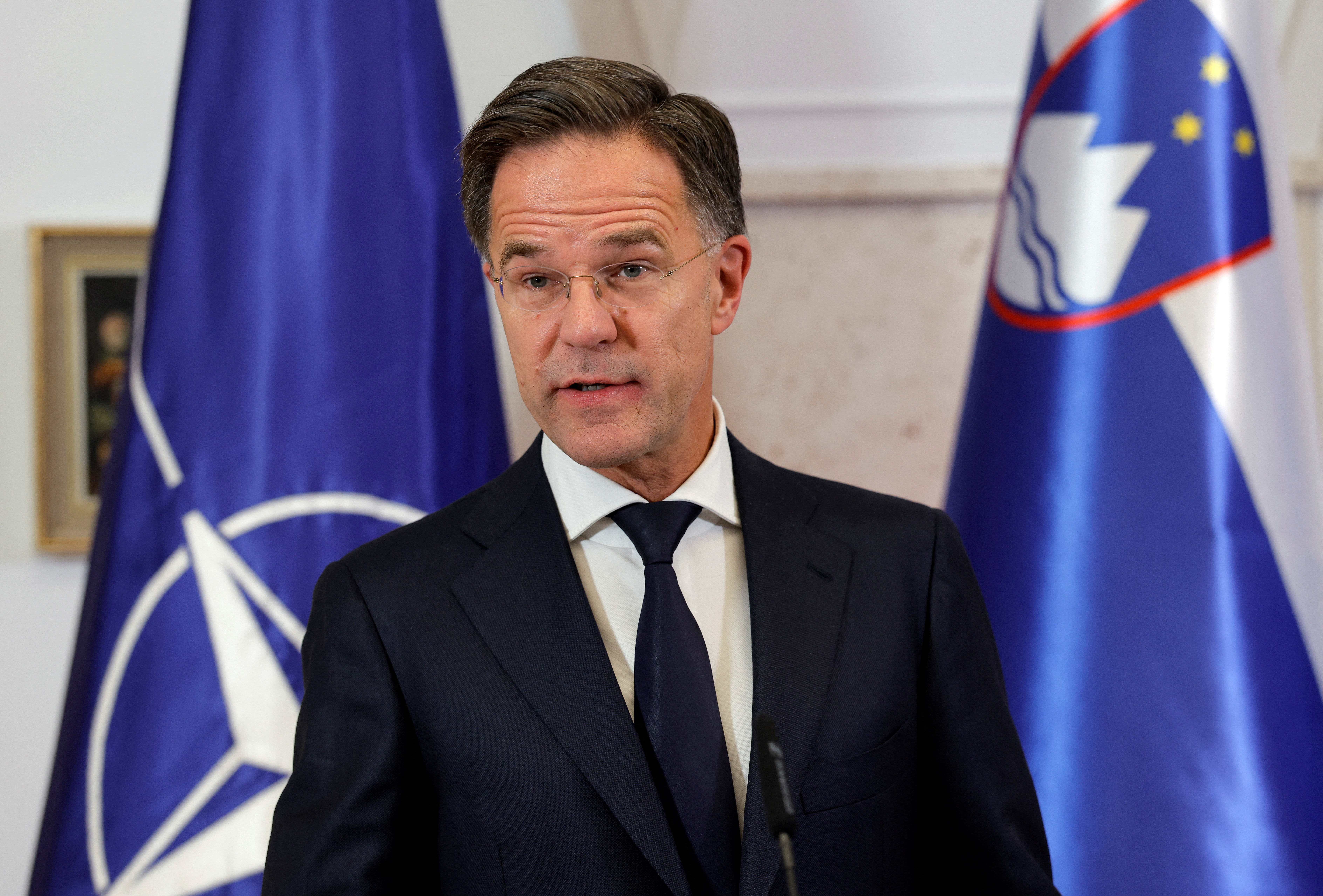 NATO Secretary General Mark Rutte visits Slovenia