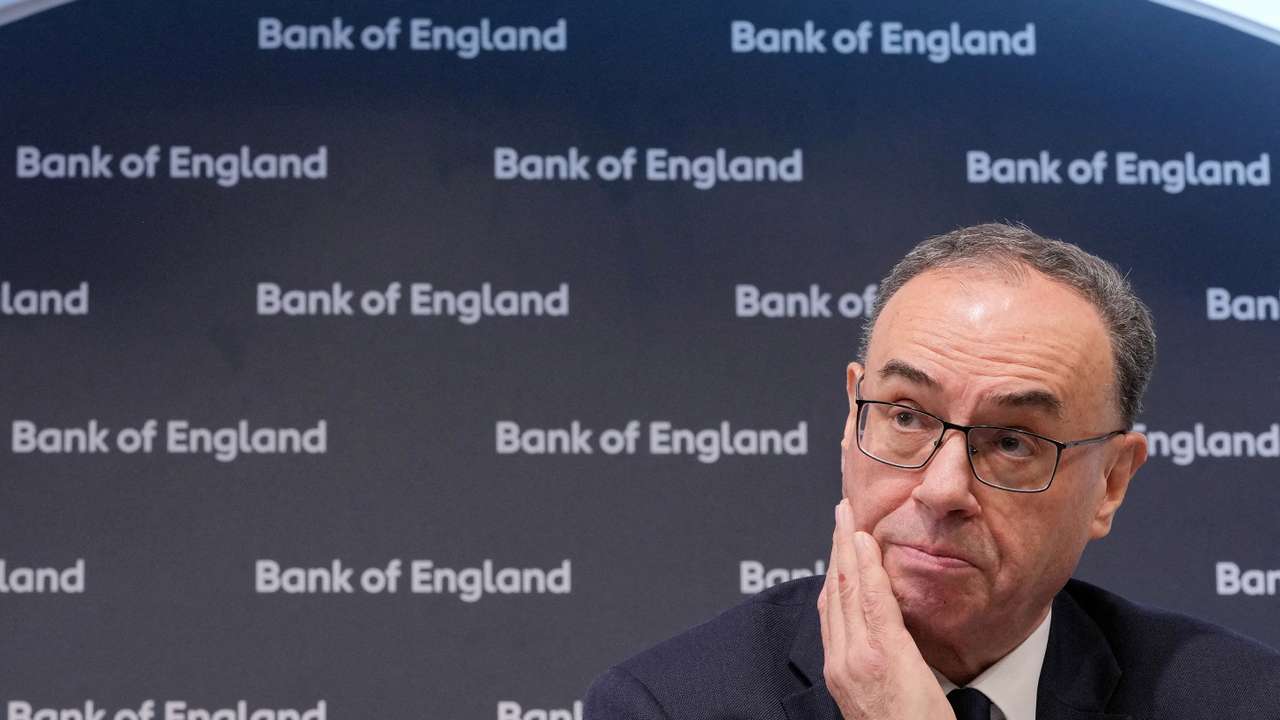 FILE PHOTO: Bank of England Monetary Policy Report Press Conference in London