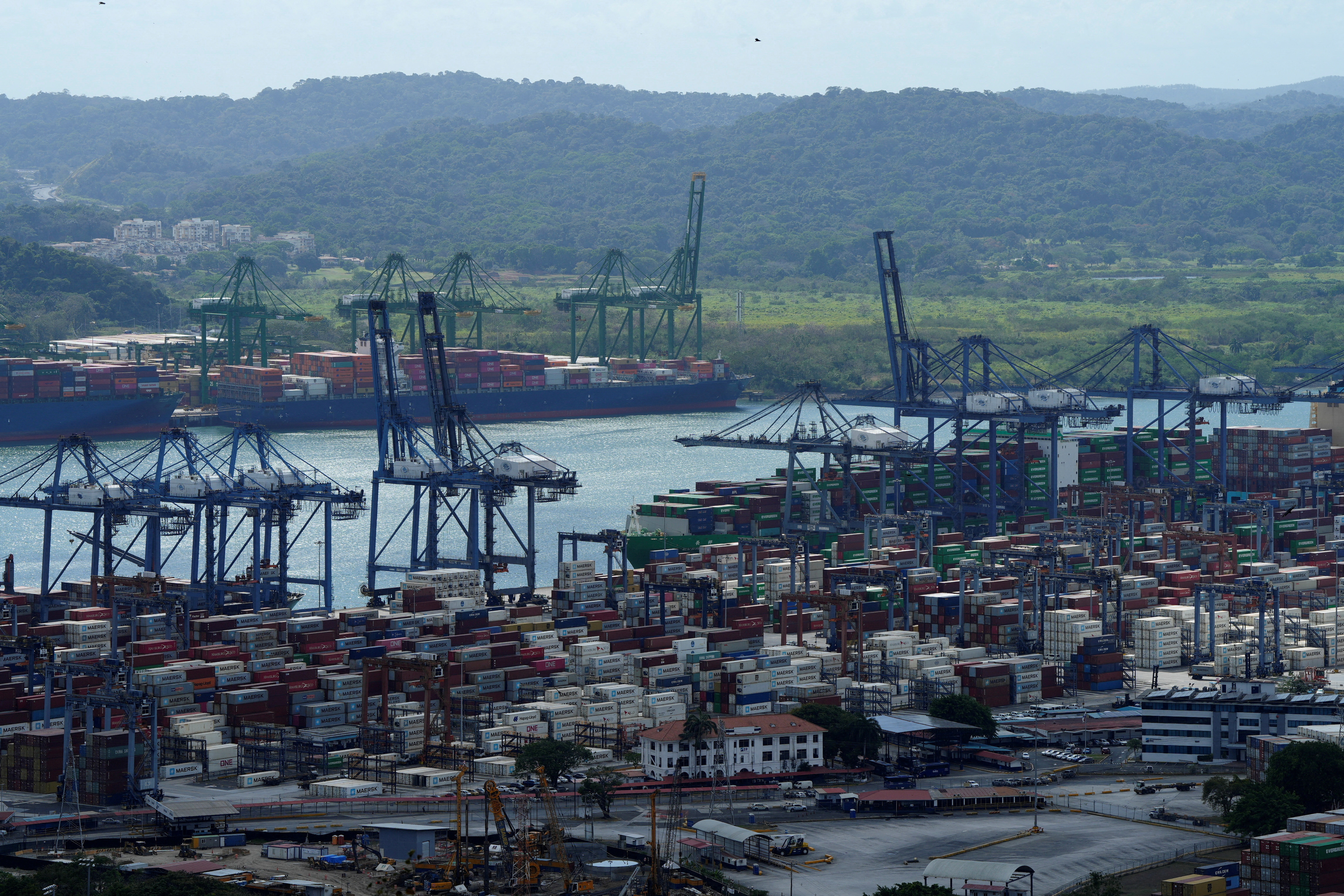 FILE PHOTO: A view of the Balboa Port is pictured in Panama City