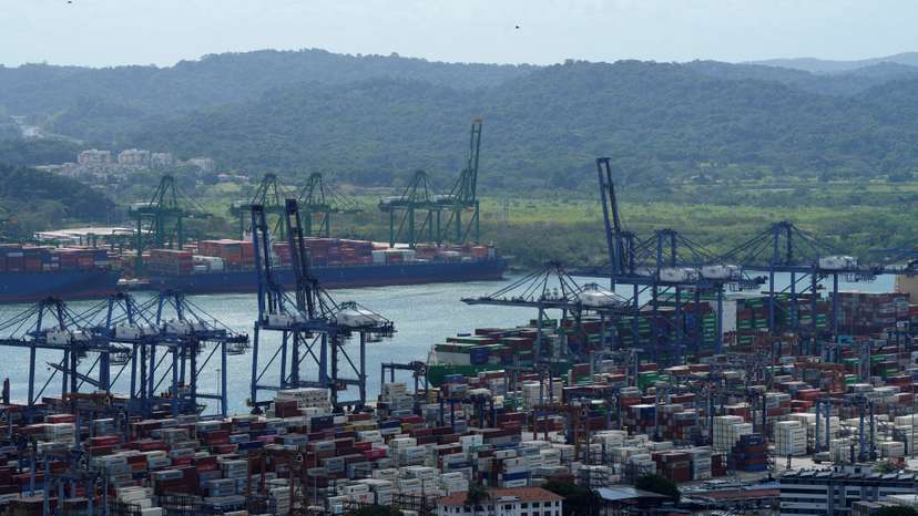 FILE PHOTO: A view of the Balboa Port is pictured in Panama City