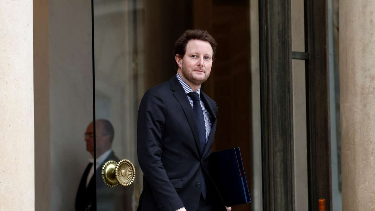 Weekly cabinet meeting at the Elysee Palace in Paris