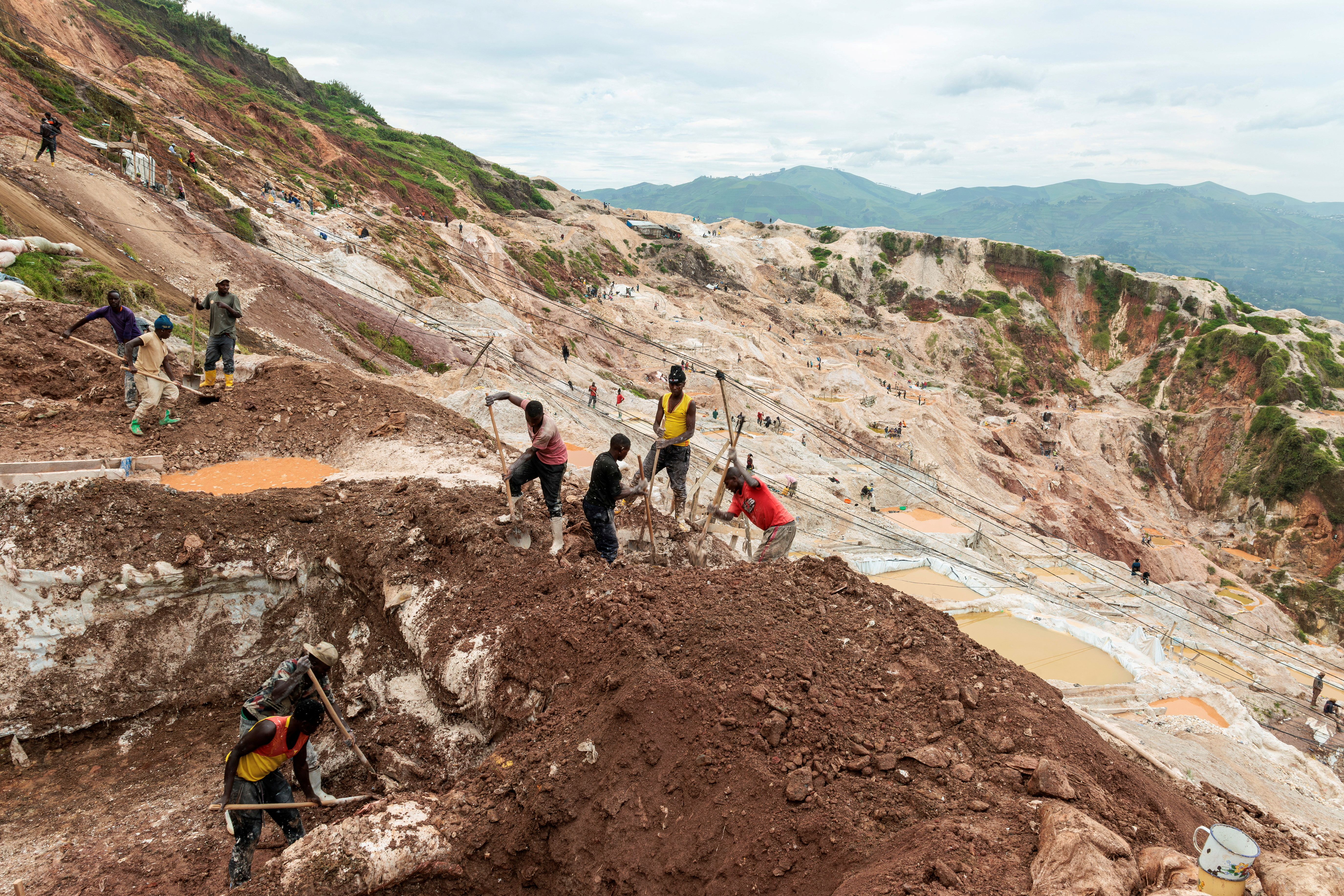 FILE PHOTO: Inside the mine funding Congo's rebels