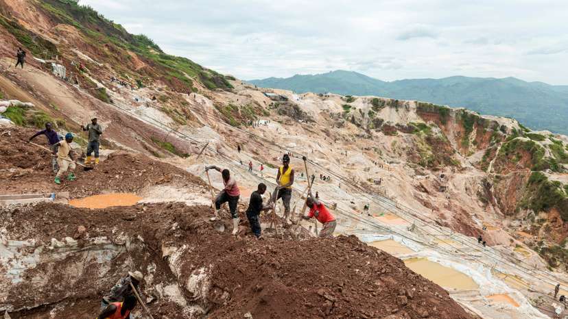 FILE PHOTO: Inside the mine funding Congo's rebels