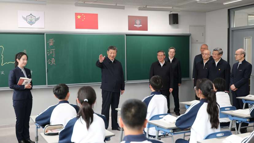 Chinese President Xi Jinping visits Xiongan New Area