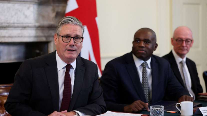 Cabinet meeting at 10 Downing Street in London