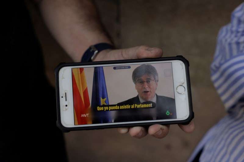 A day before the Investiture debate in Spain's Catalonia parliament