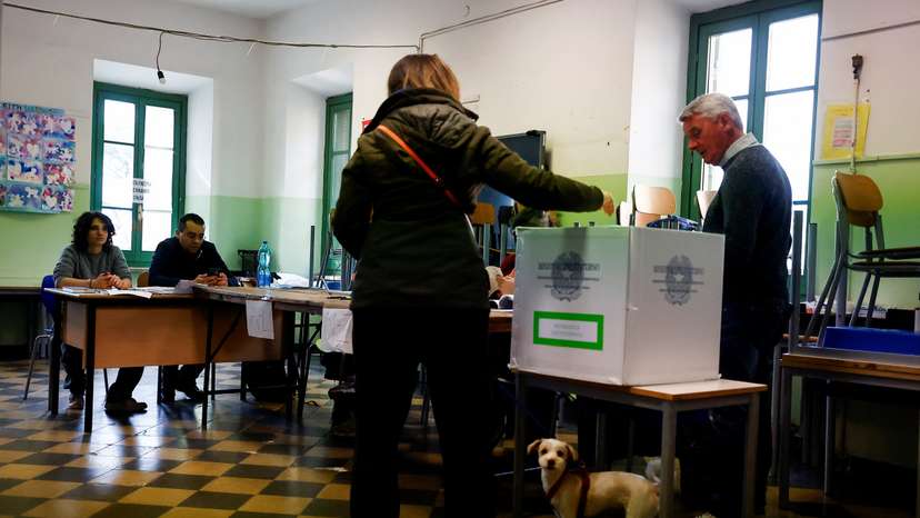 Referendum on reforms to Italy’s justice system in Rome