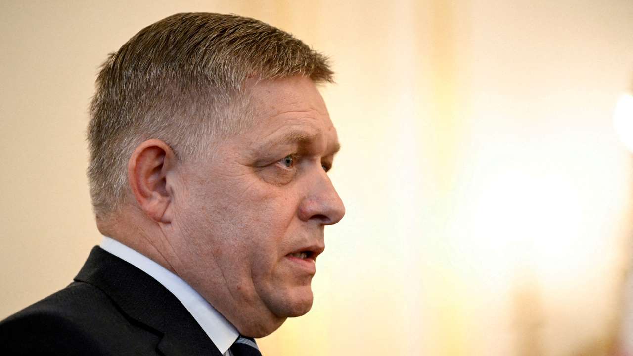 FILE PHOTO: Slovakia's Prime Minister Robert Fico at cabinet inauguration, in Bratislava