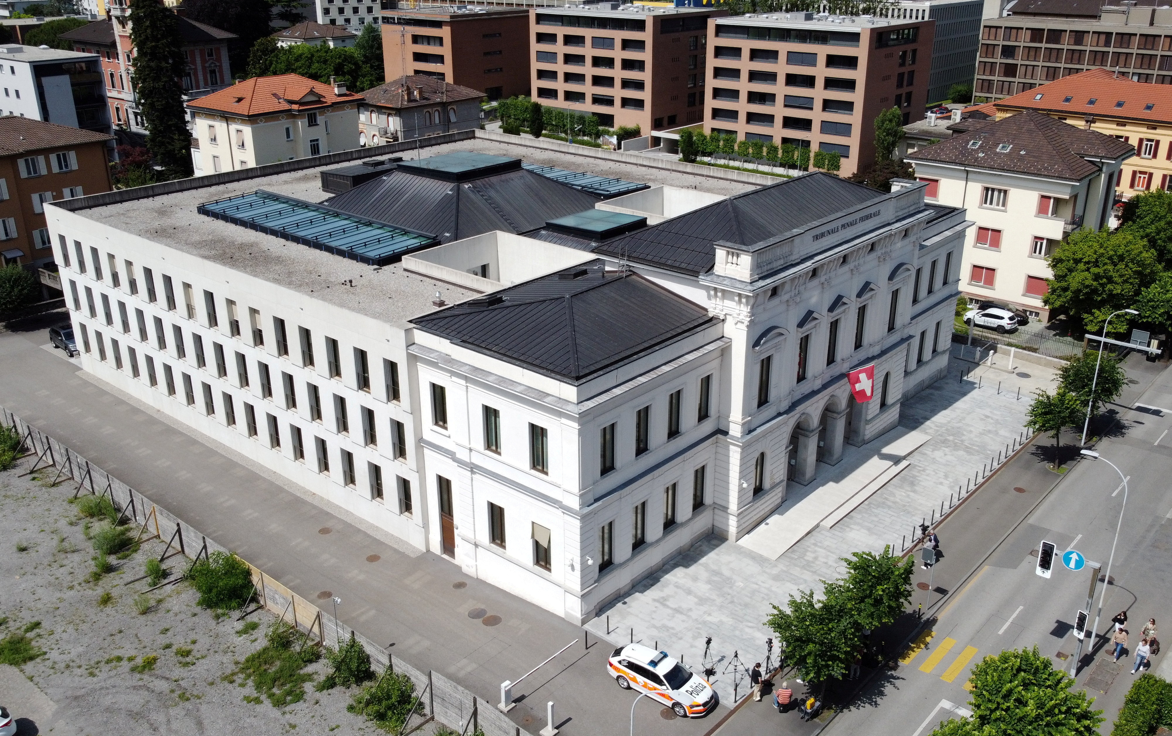 FILE PHOTO: Swiss Federal Criminal Court in Bellinzona