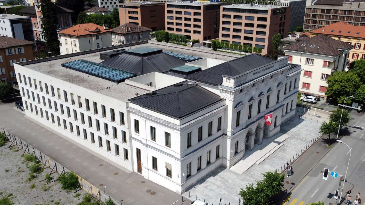 FILE PHOTO: Swiss Federal Criminal Court in Bellinzona