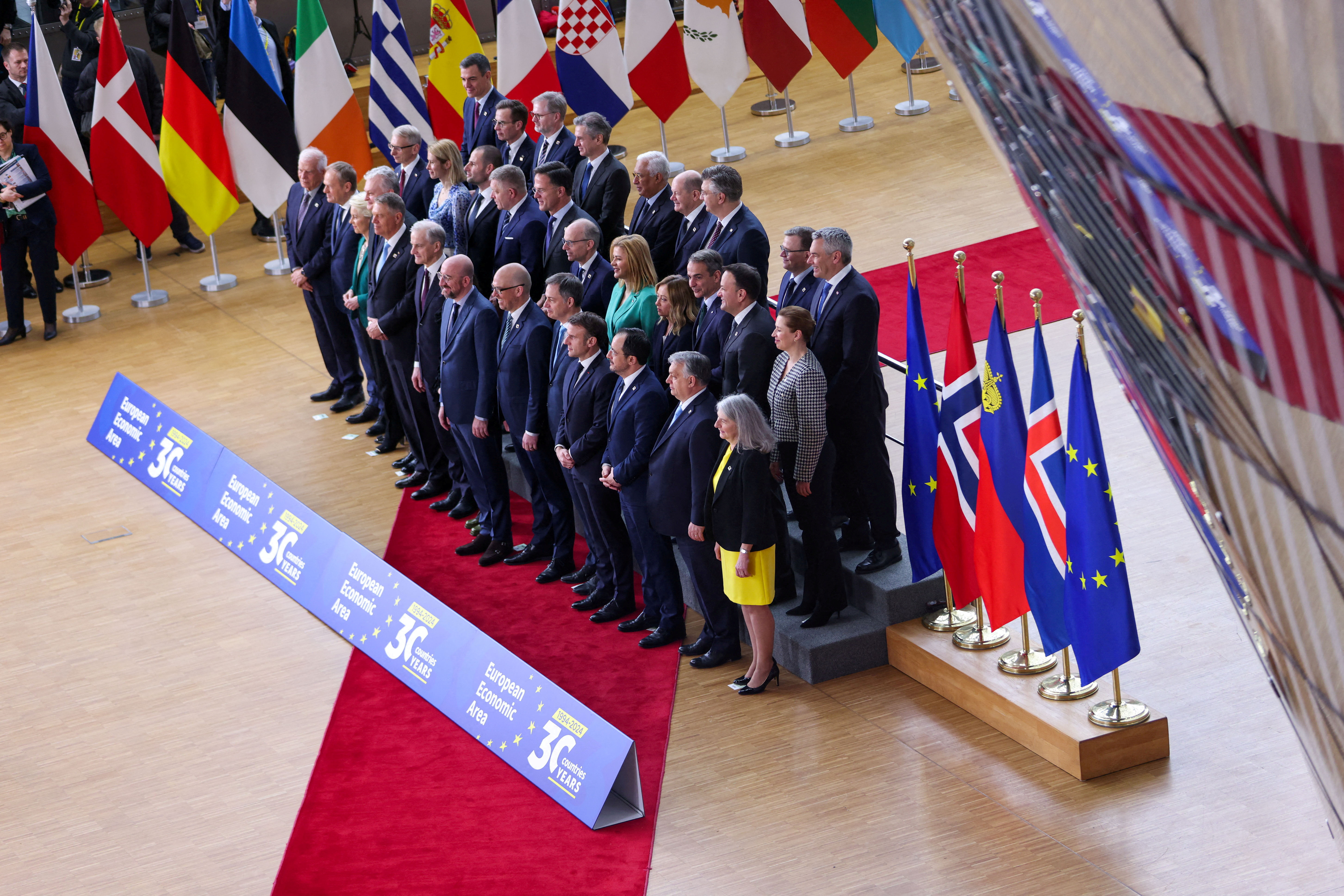 FILE PHOTO: European Union leaders summit in Brussels