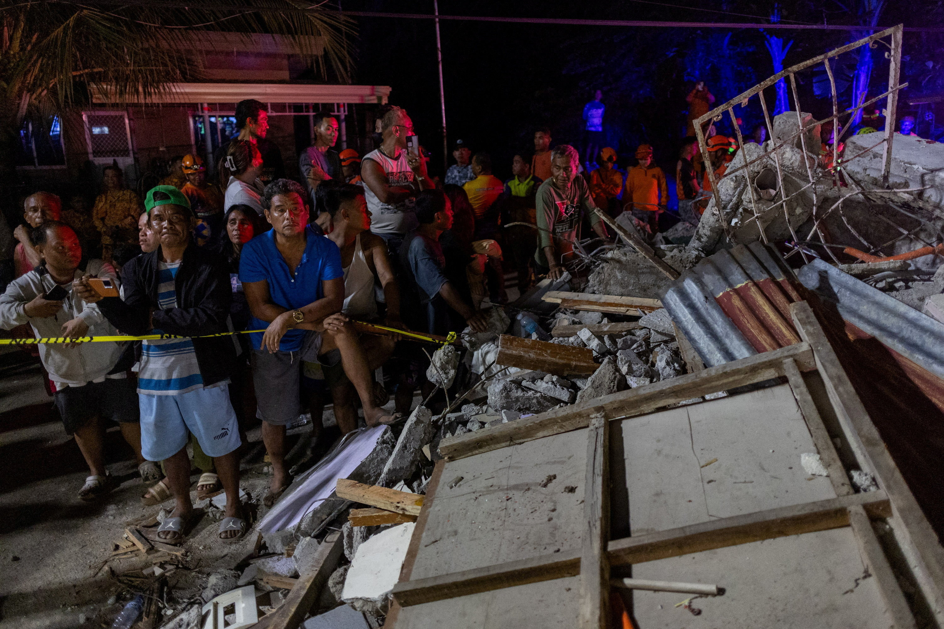 Aftermath of magnitude 6.9 quake in central Philippines