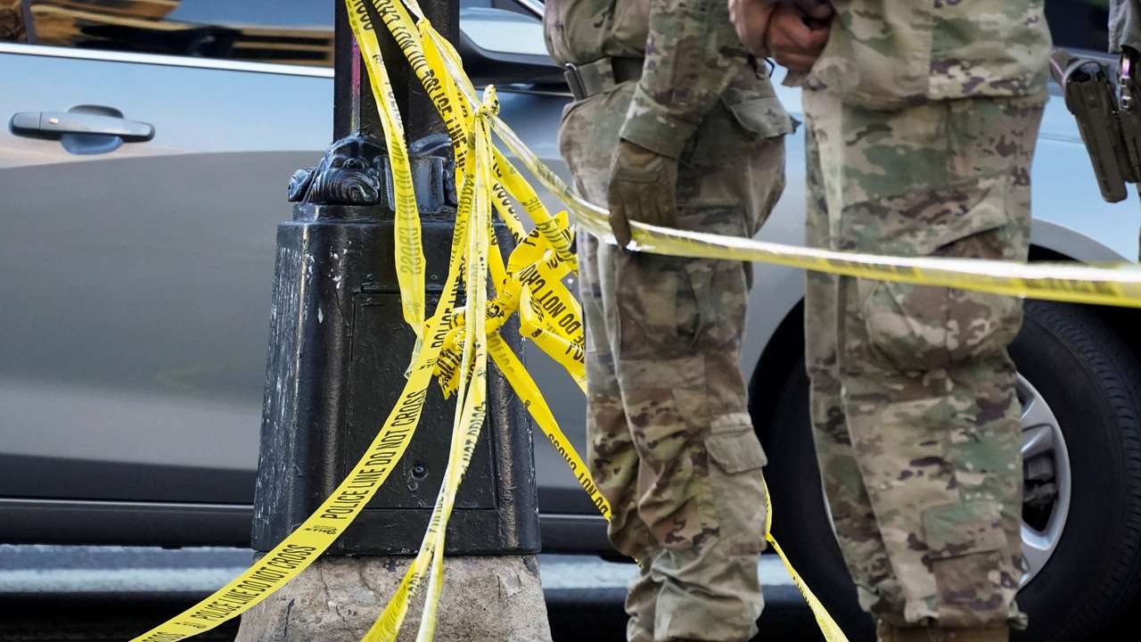 Two National Guard members shot near the White House in Washington