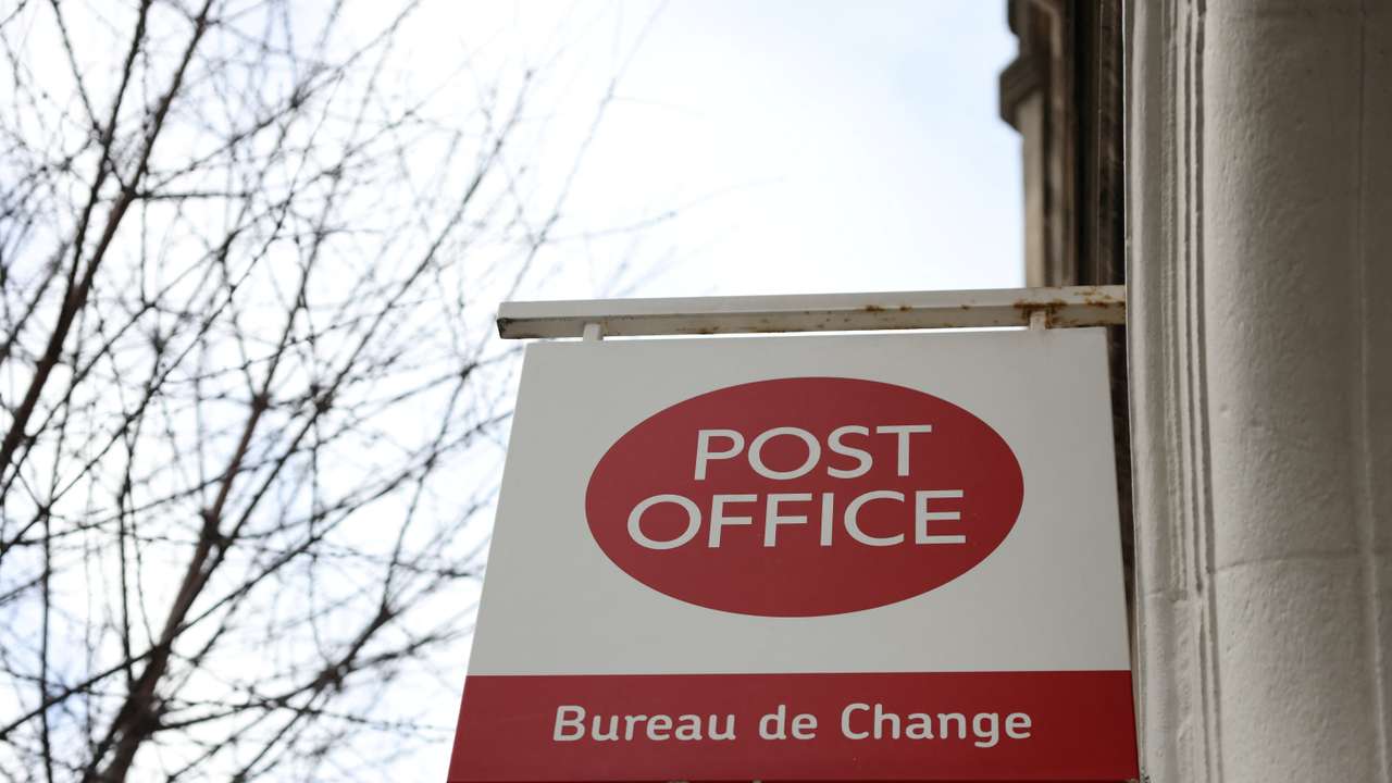 Post office shop in London