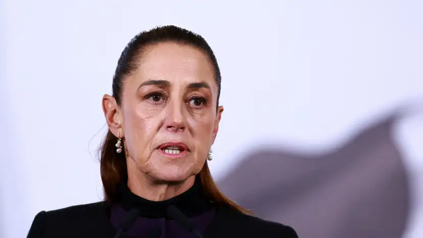 Mexico's President Sheinbaum holds a press conference about the wave of violence in Mexico