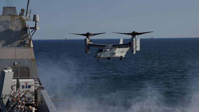 NATO naval exercise Northern Coasts 2023 in the Baltic Sea