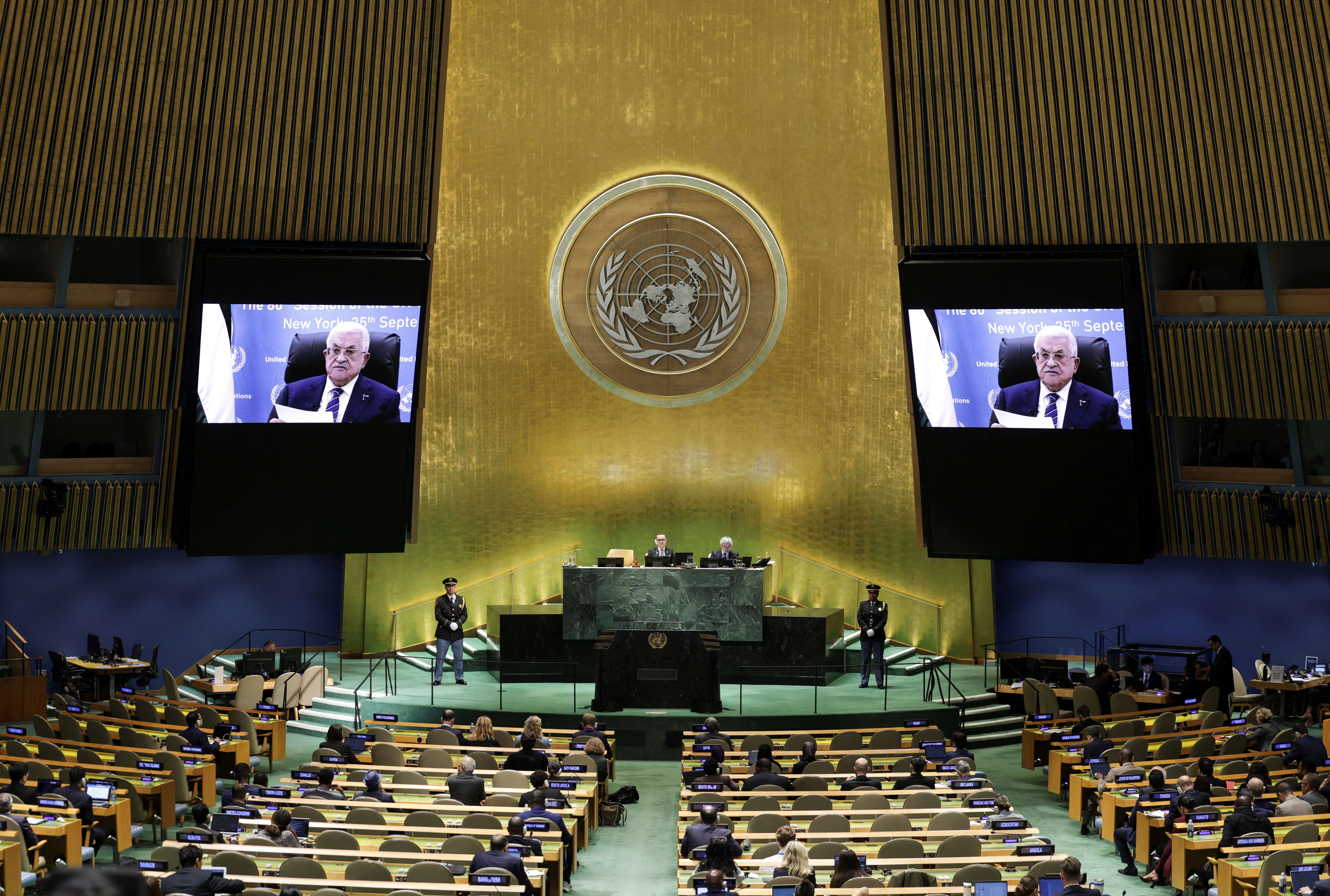 80th United Nations General Assembly at U.N. headquarters in New York