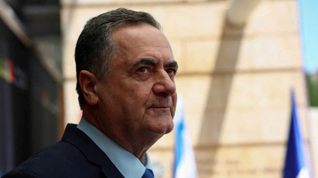 FILE PHOTO: British, French and Israeli Foreign Ministers meet in Jerusalem