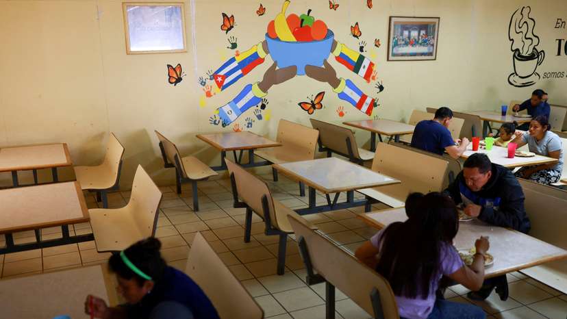 FILE PHOTO: Migrant shelter has low influx on the Mexico-U.S. border, Ciudad Juarez