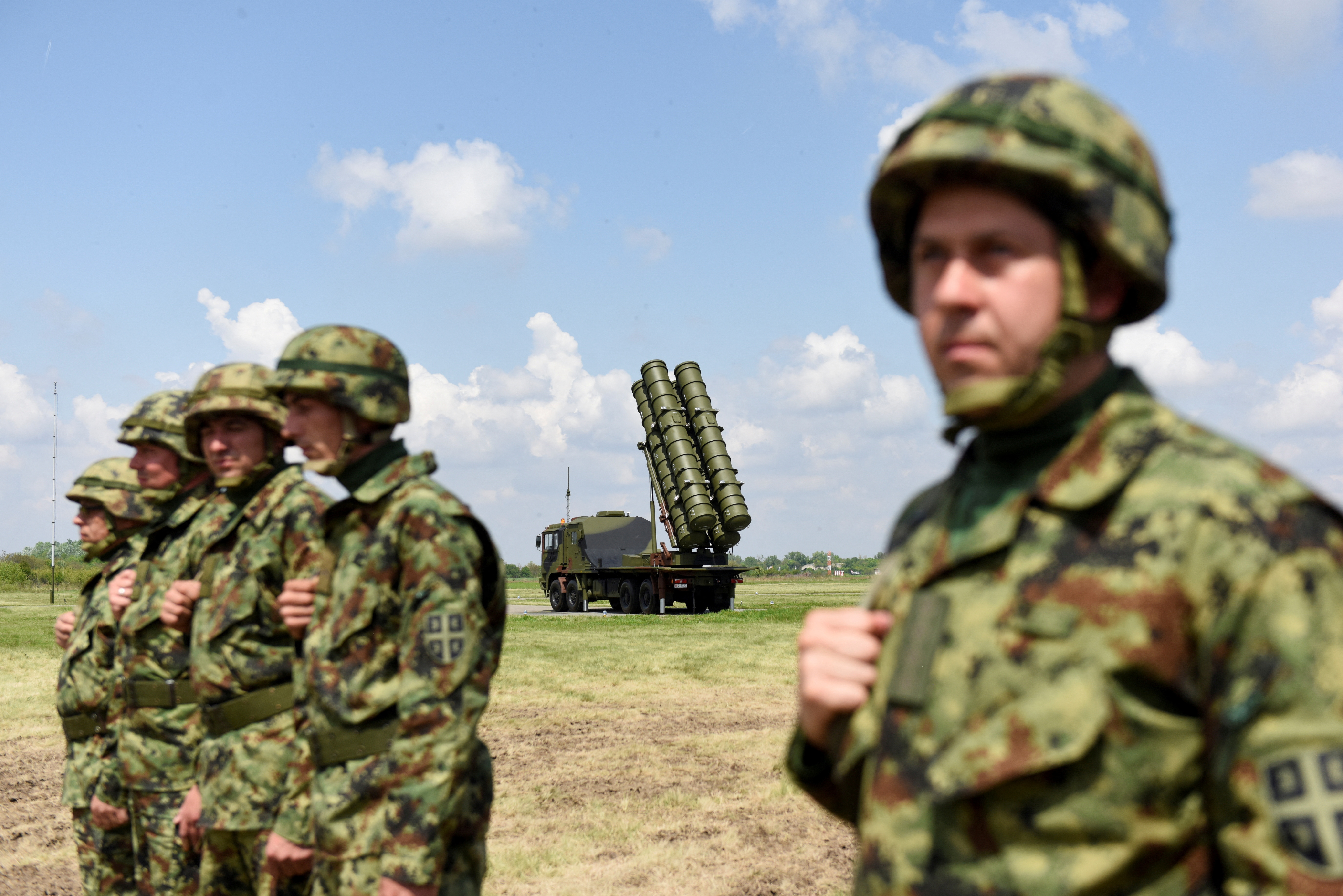 "Shield 2022”, a demonstration of the Serbian Army's air defence capabilities, in Batajnica
