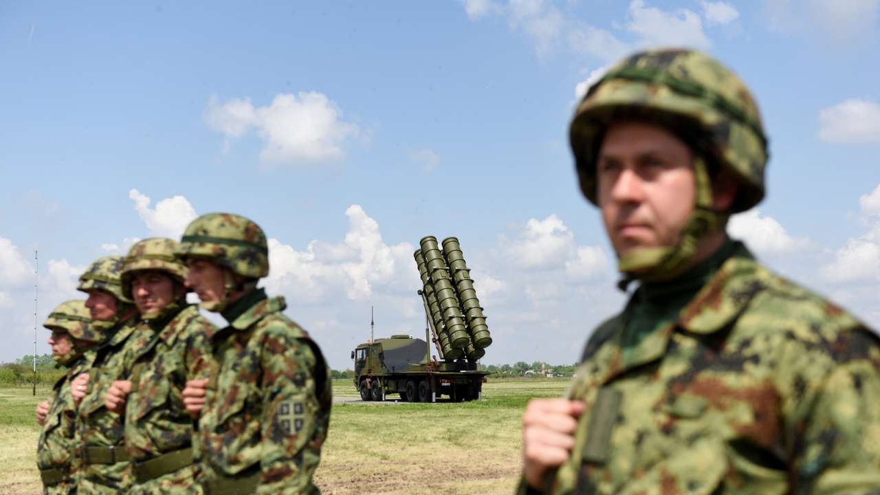 "Shield 2022”, a demonstration of the Serbian Army's air defence capabilities, in Batajnica