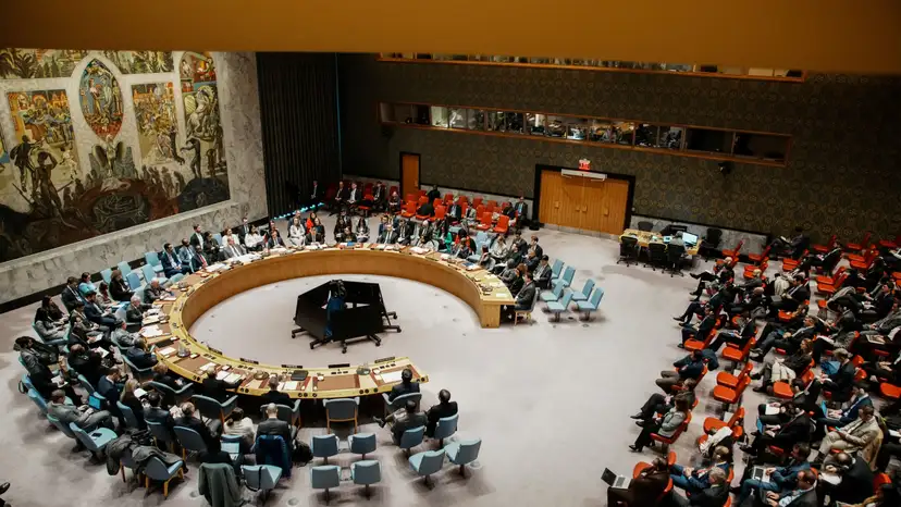Members of the UN Security Council meet on Iran at the request of the United States at U.N. headquarters in New York