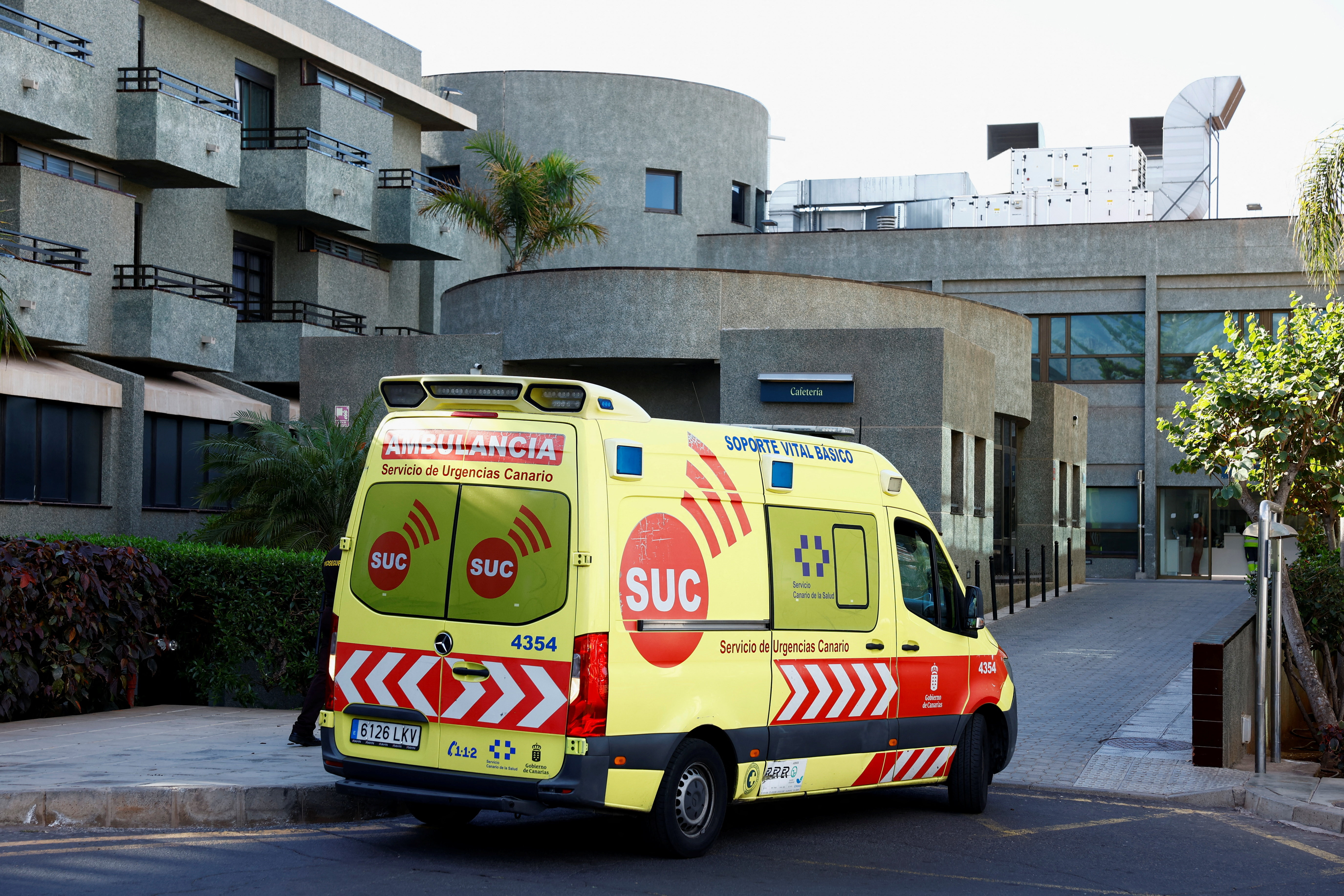 Norway's King Harald hospitalised on Tenerife island