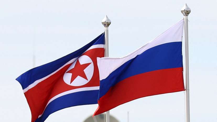 FILE PHOTO: Russia's President Putin and North Korea's leader Kim meet in Amur region