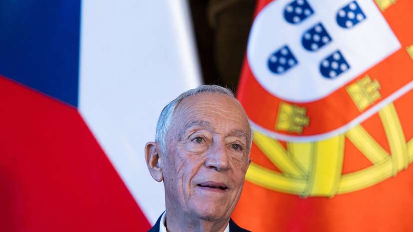 Portugal's President Marcelo Rebelo de Sousa meets Czech President Petr Pavel in Prague